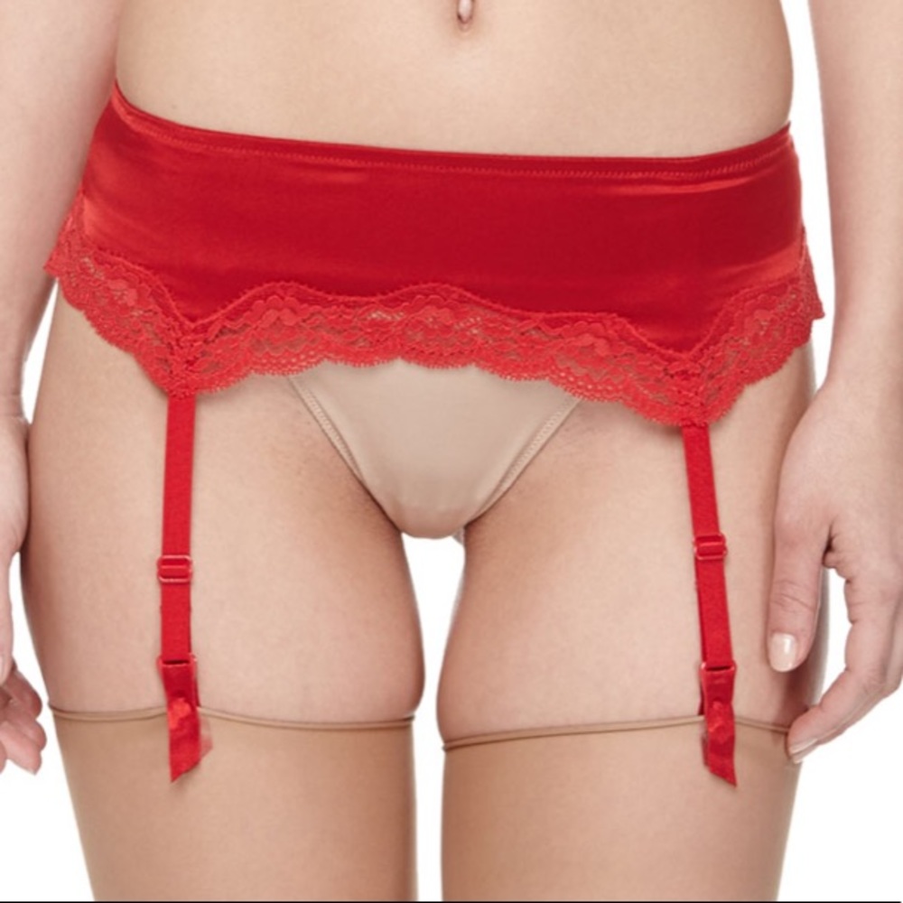 Stell McCartney Garter Belt Red medium/large